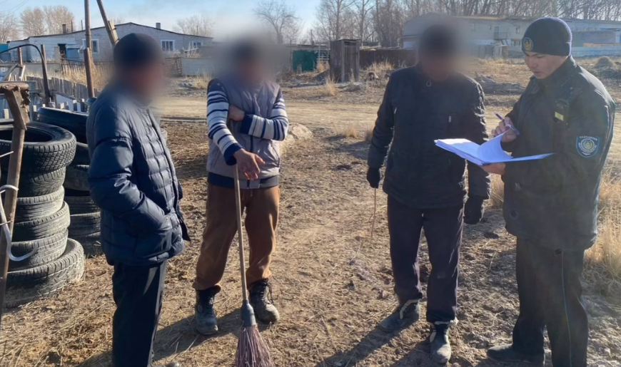 Рейды по благоустройству в рамках акции «Таза Қазақстан» проводятся полицией совместно с акиматом