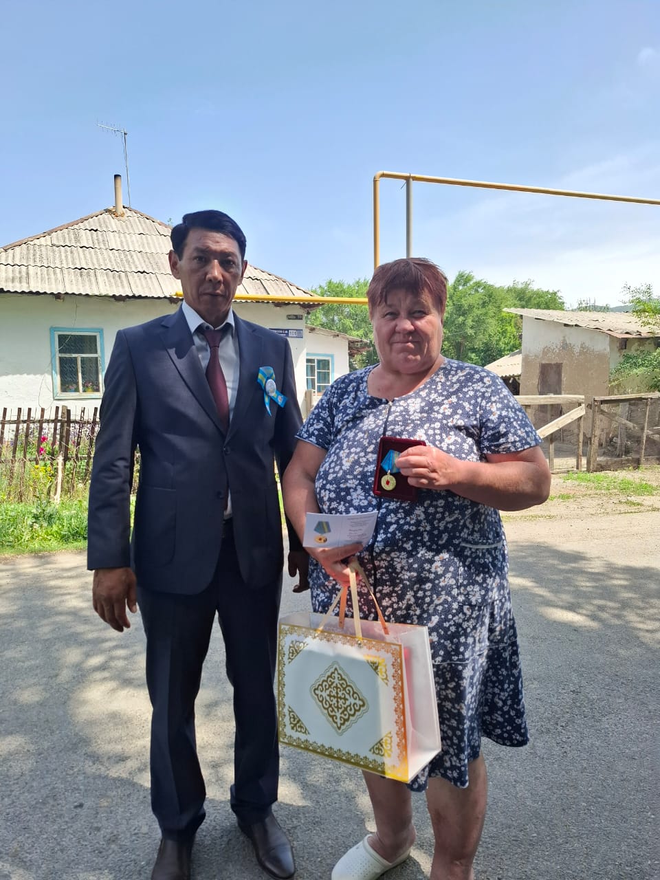 К 80-летию Победы от имени Президента Казахстана ветеранам были вручены медали