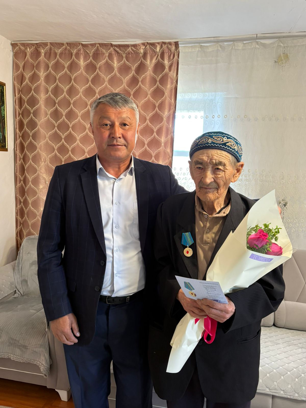 Труженики тыла награждены юбилейной медалью «80 лет Победы в Великой Отечественной войне»