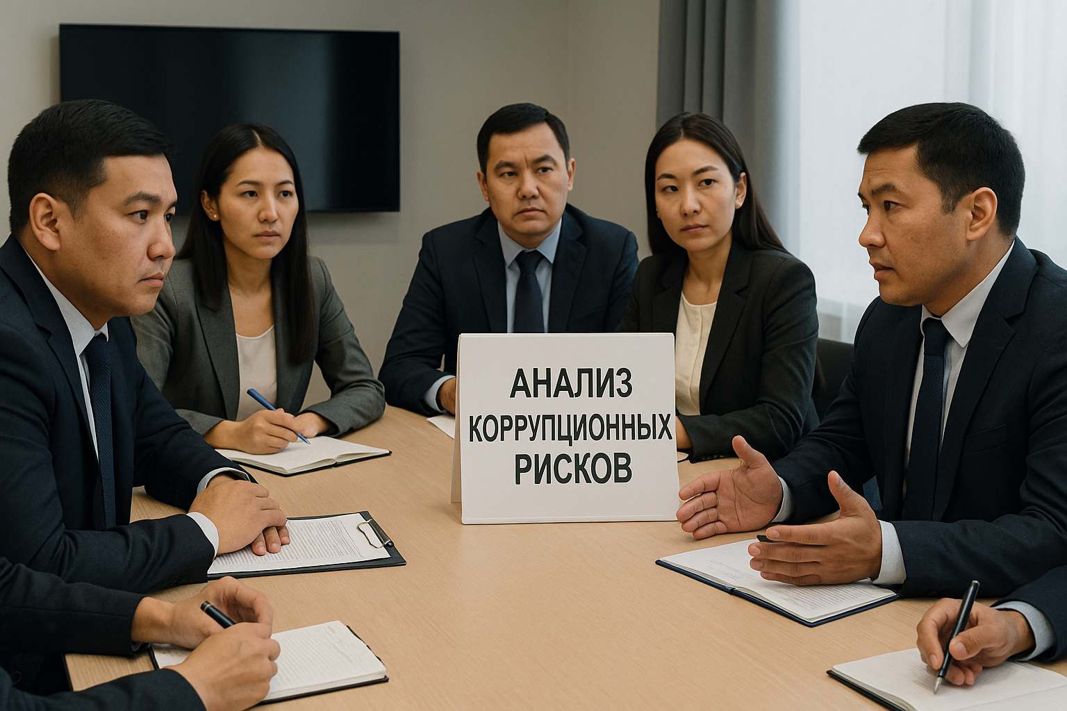 АНОНС о начале обсуждения результатов внутреннего анализа коррупционных рисков в Управлении энергетики и жилищно-коммунального хозяйства Акмолинской области