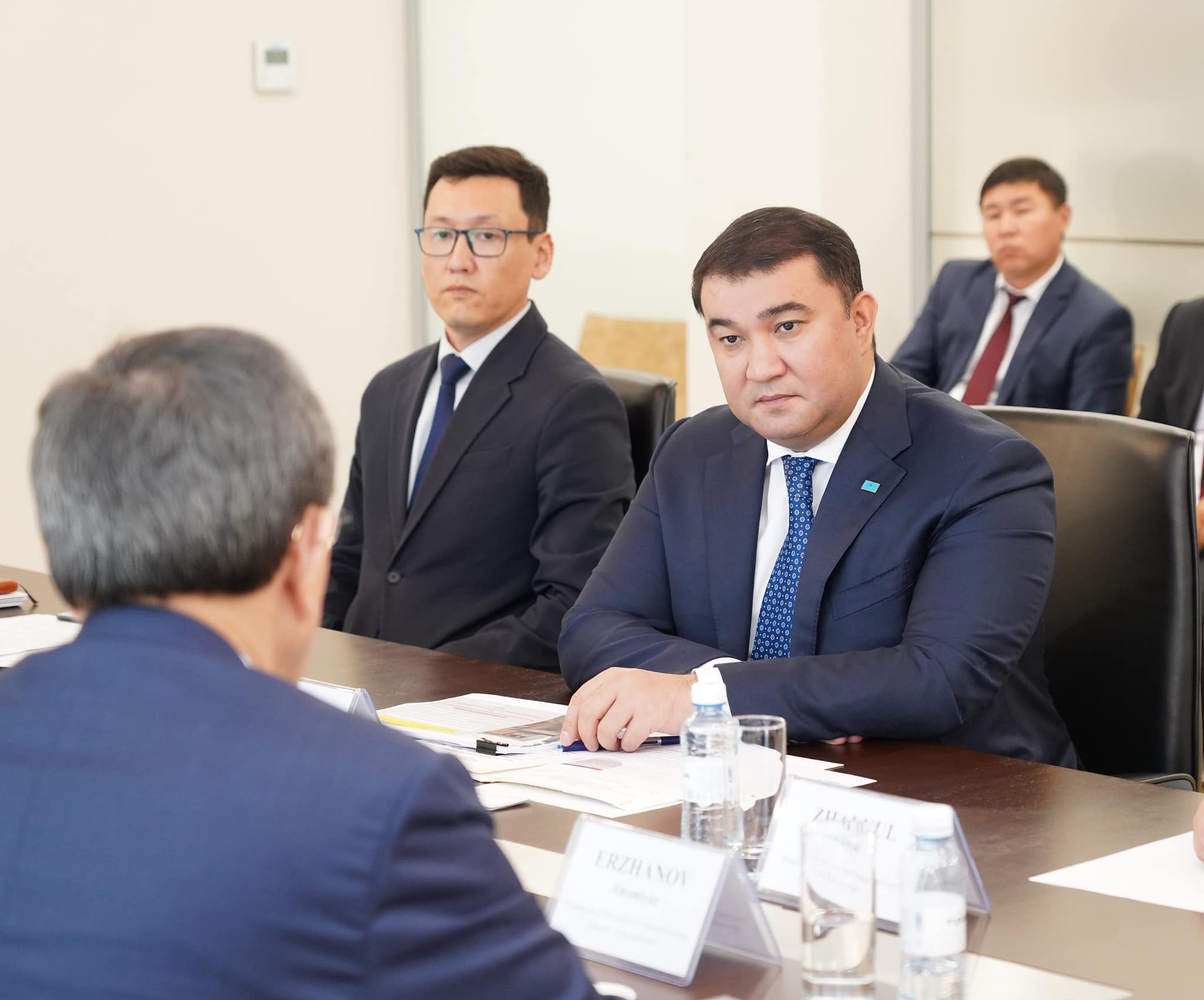 НУРАЛХАН КУШЕРОВ ПРОВЕЛ ПЕРЕГОВОРЫ С ИНВЕСТОРОМ В СФЕРЕ СТРОИТЕЛЬСТВА