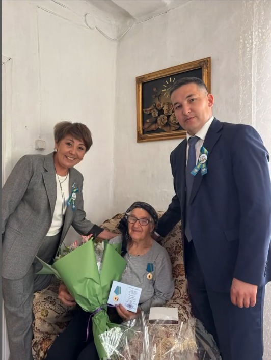 Ветеранам района вручены юбилейные медали