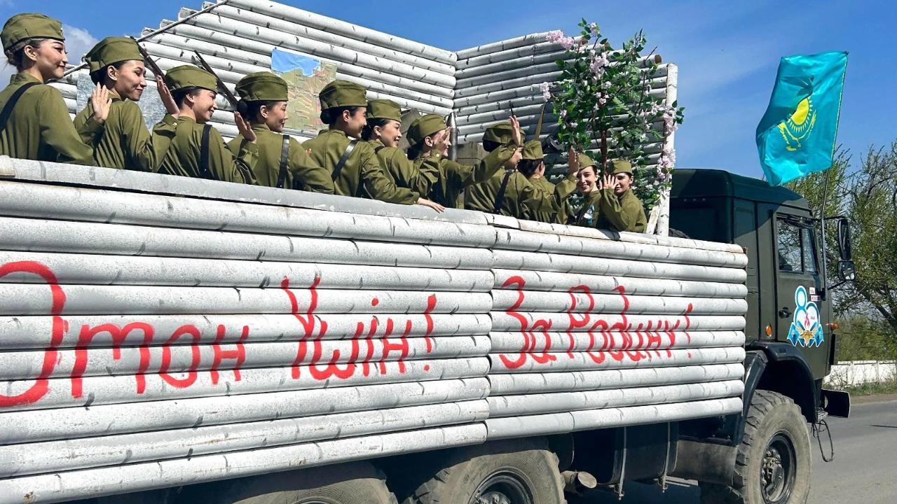 Передвижной концерт в честь героев Великой Победы
