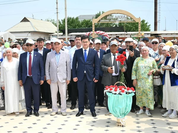 ТУРКЕСТАН: В ЖЕТЫСАЙСКОМ РАЙОНЕ ОТКРЫЛСЯ ПАРК ВЕТЕРАНОВ
