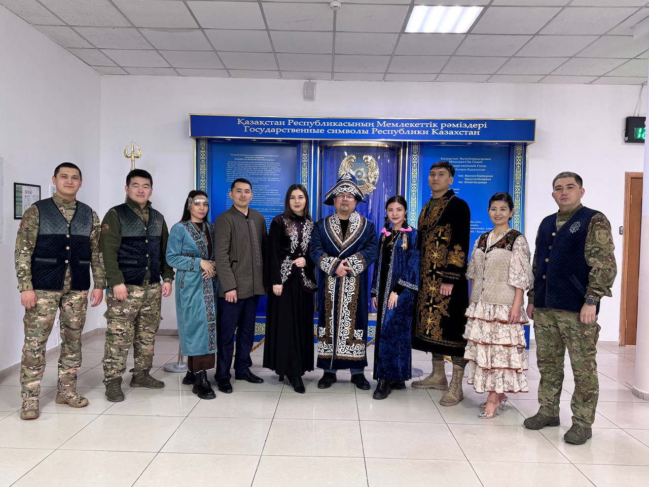 Ұлттық киім күнінде ұлттық нақыштар дәріптелді