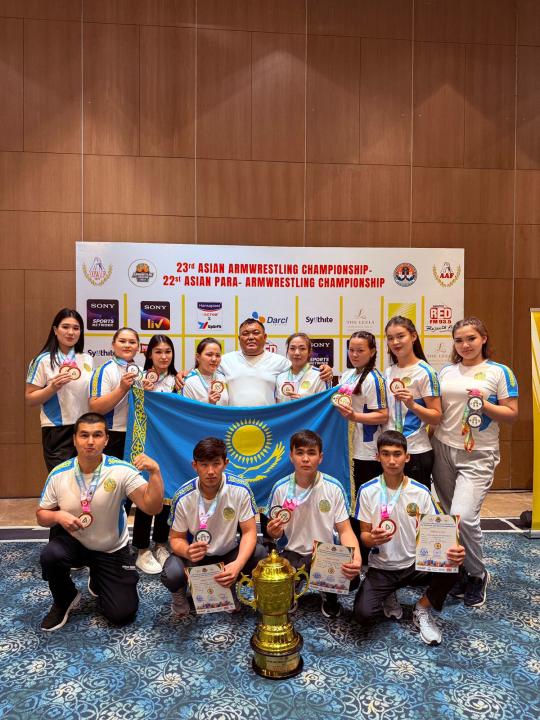 Жамбылские девушки стали чемпионами Азии