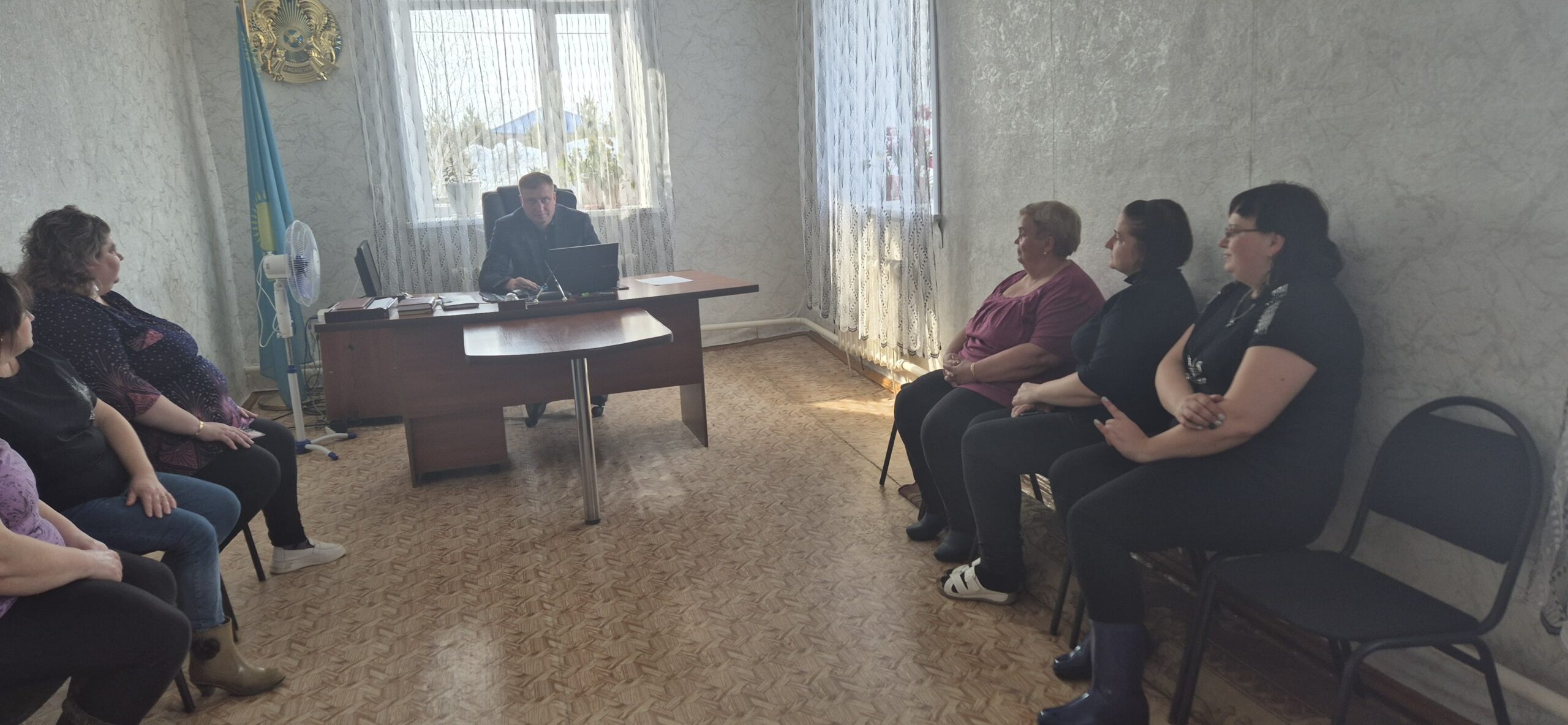 Рабочее совещание при акиме сельского округа