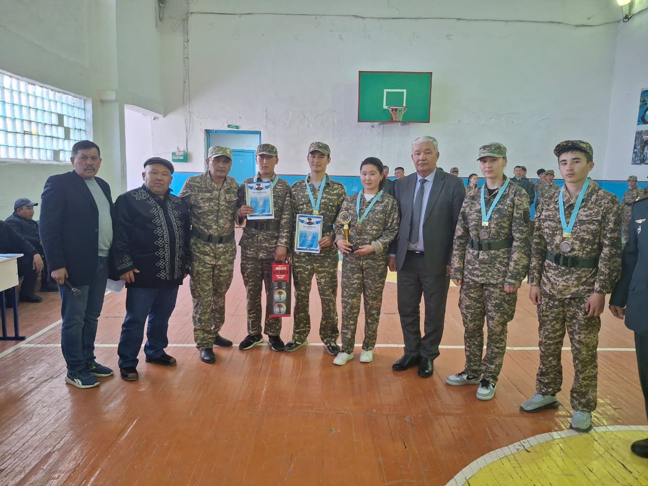 Рысаков Мирас Шакенұлын еске алуға арналған әскери-қолданбалы спорт түрлерінен аудандық жарыс өтті