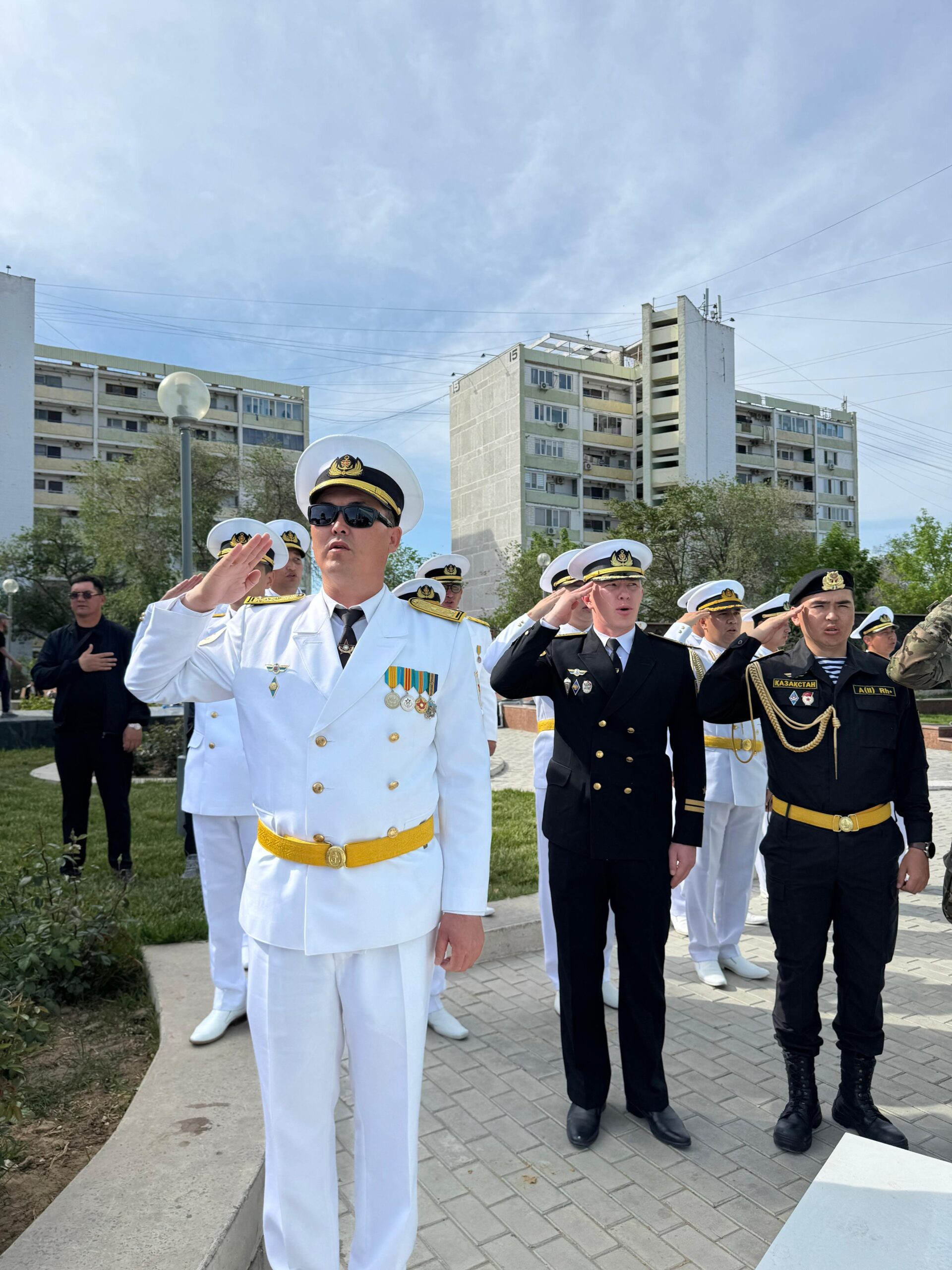 В Актау военные моряки приняли присягу