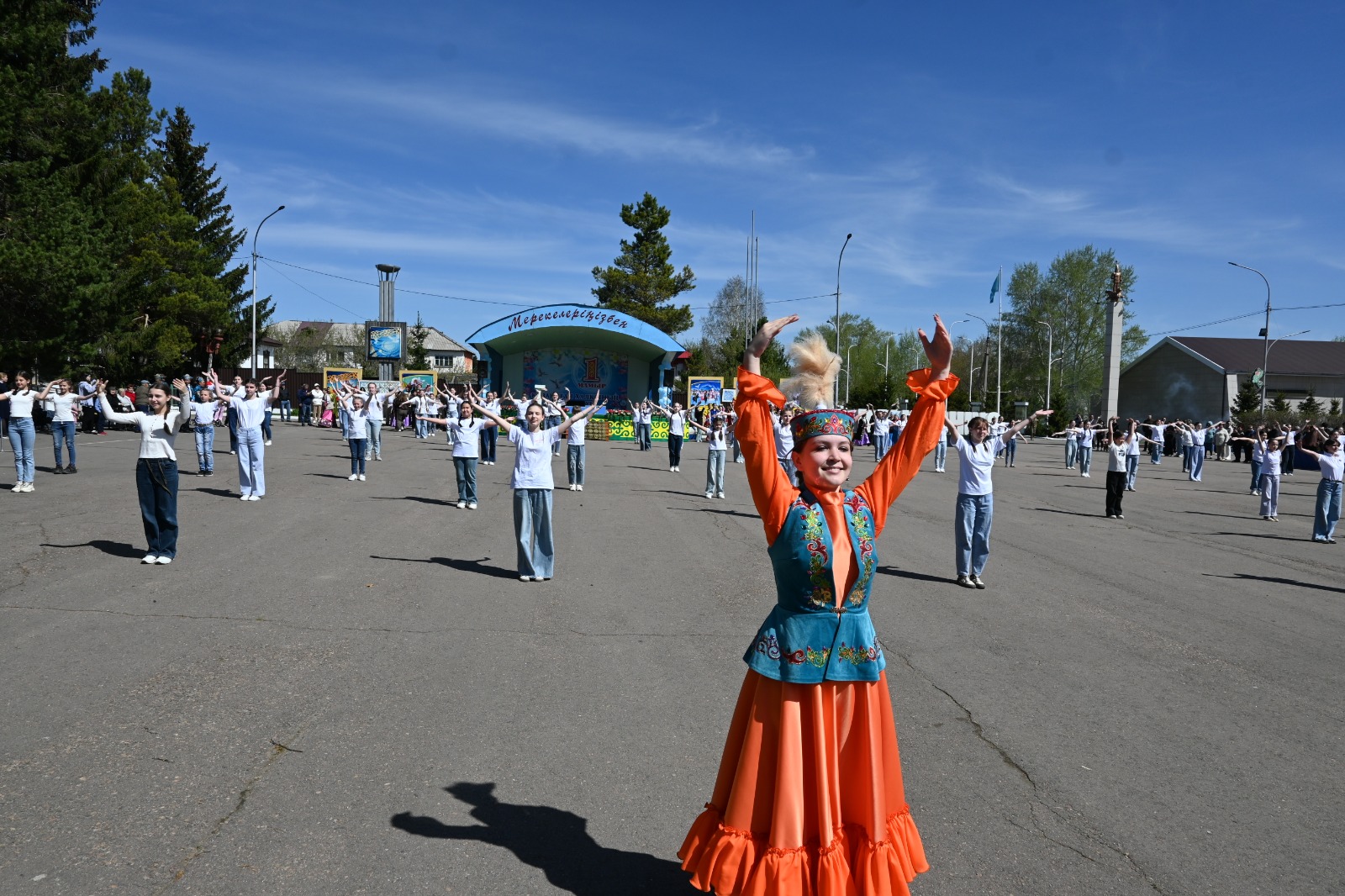 Прошло праздничное мероприятие в честь Дня единства народа Казахстана
