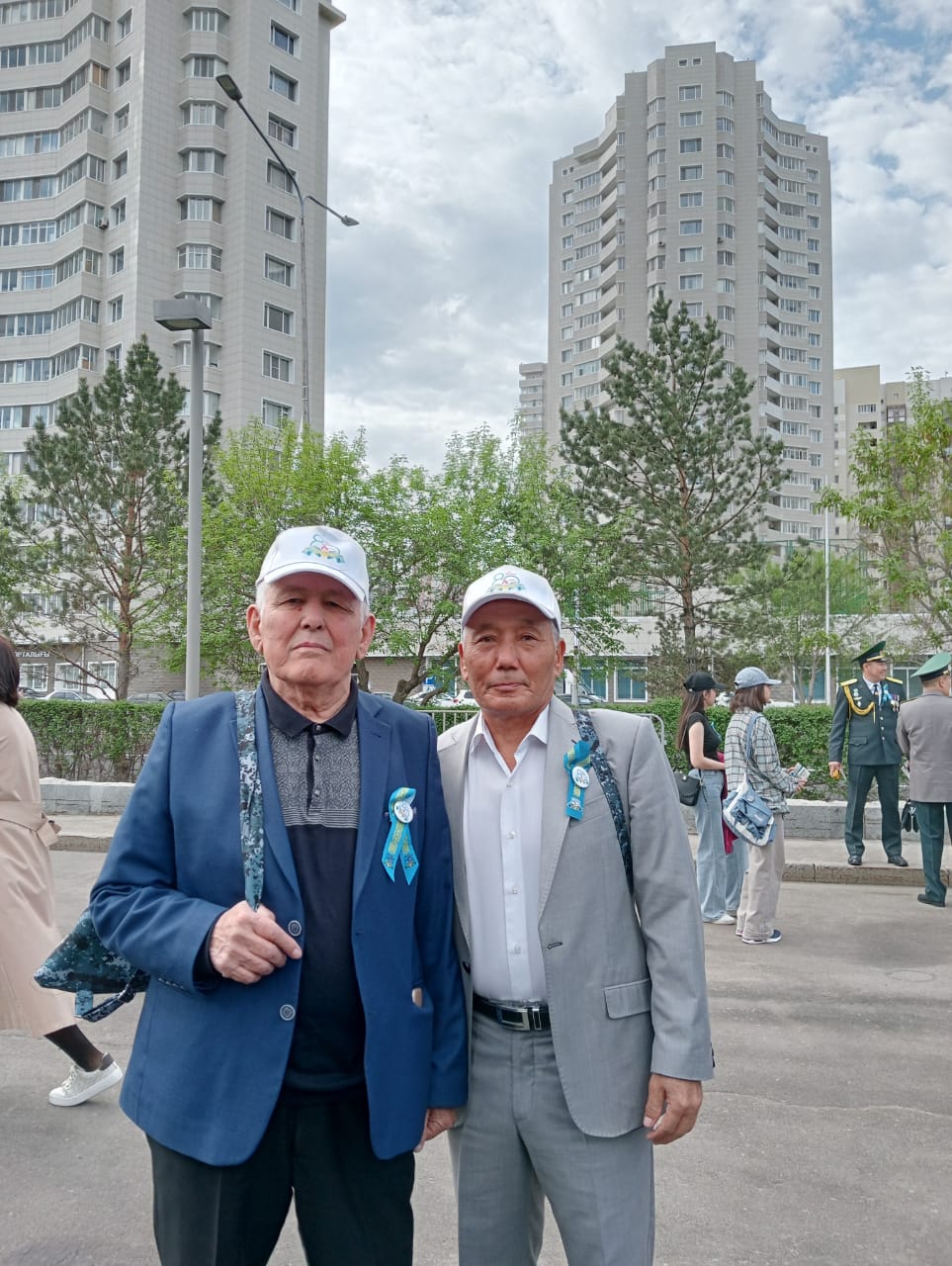 Приняли участие в параде в Астане.