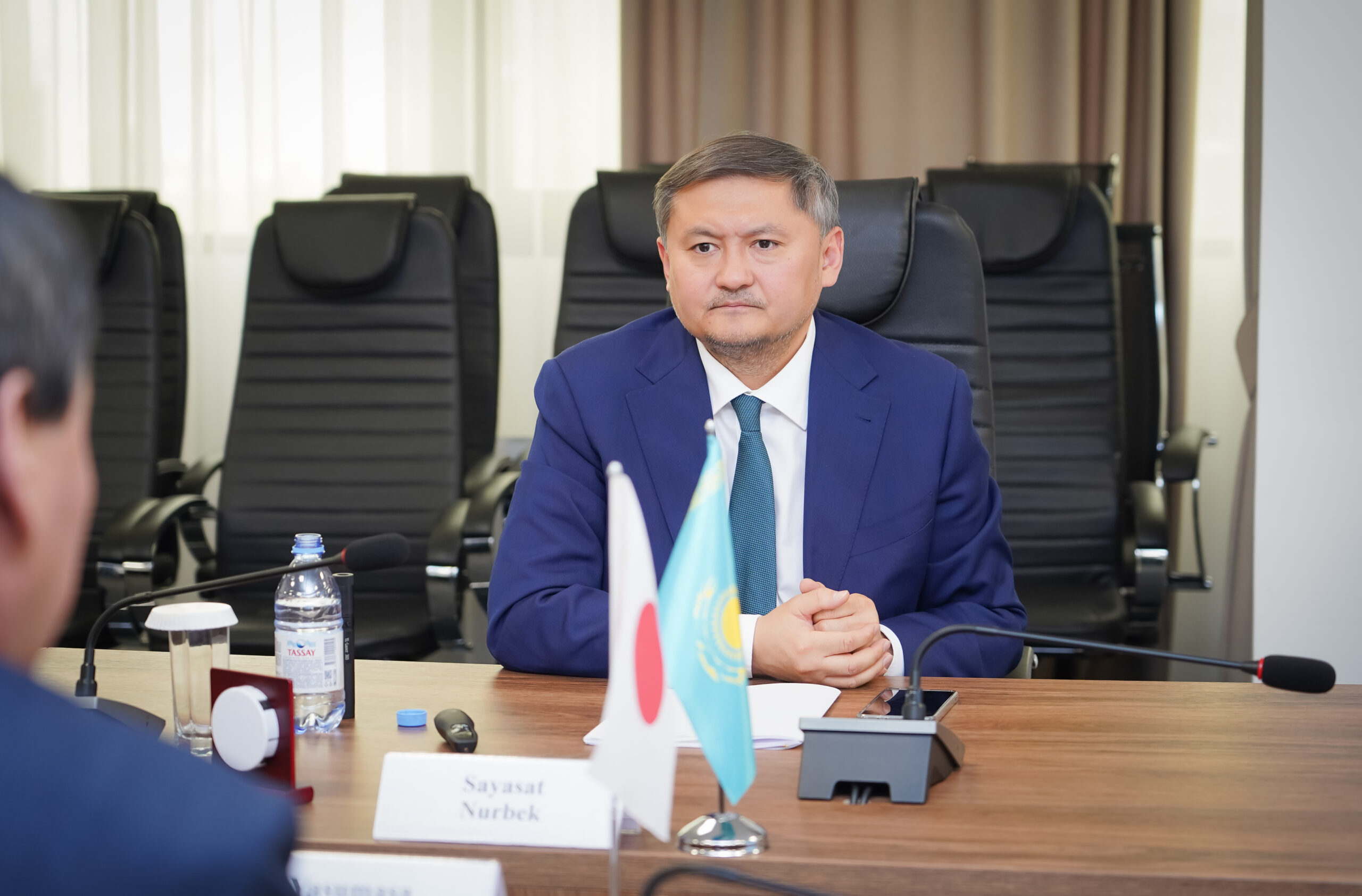 Министр Саясат Нурбек провел встречу с Послом Японии в Казахстане
