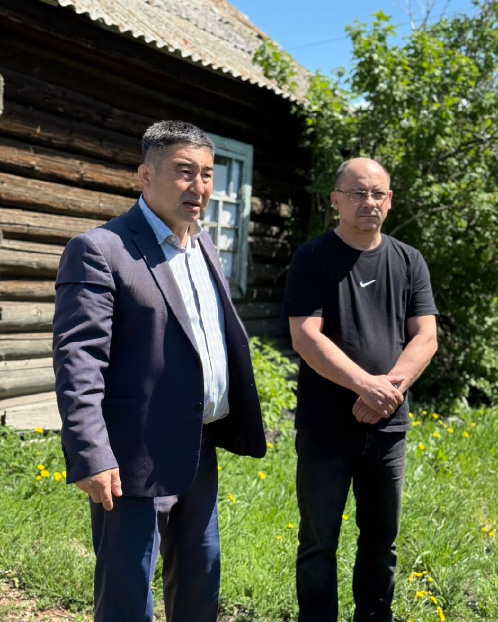 12 мая прошли встречи акима Глубоковского района Тумашинова Э.Л.