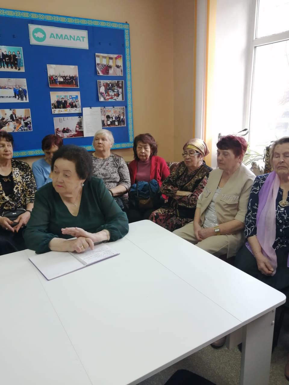 Разъяснительная работа с членами Совета ветеранов города Сарани
