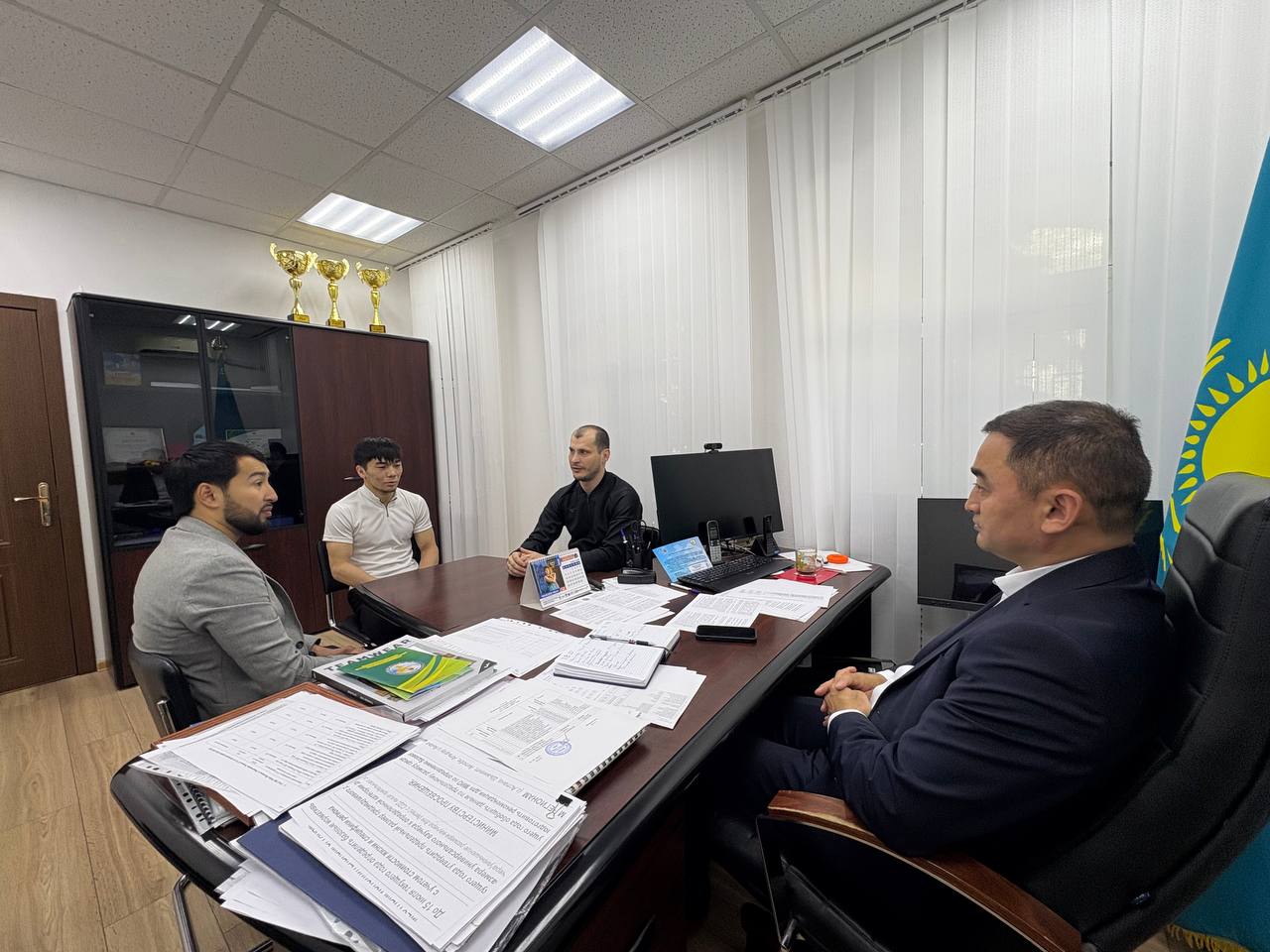 Встреча с представителями дзюдо