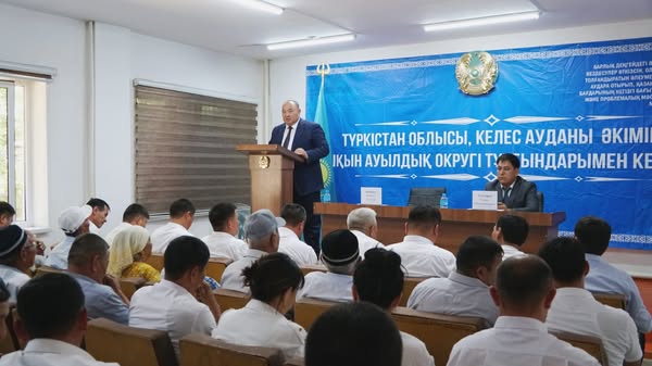 КЕЛЕС: К ИСКРЕ БУДЕТ ПОДВЕДЕН ГАЗ И ПОСТРОЕН ДОМ КУЛЬТУРЫ