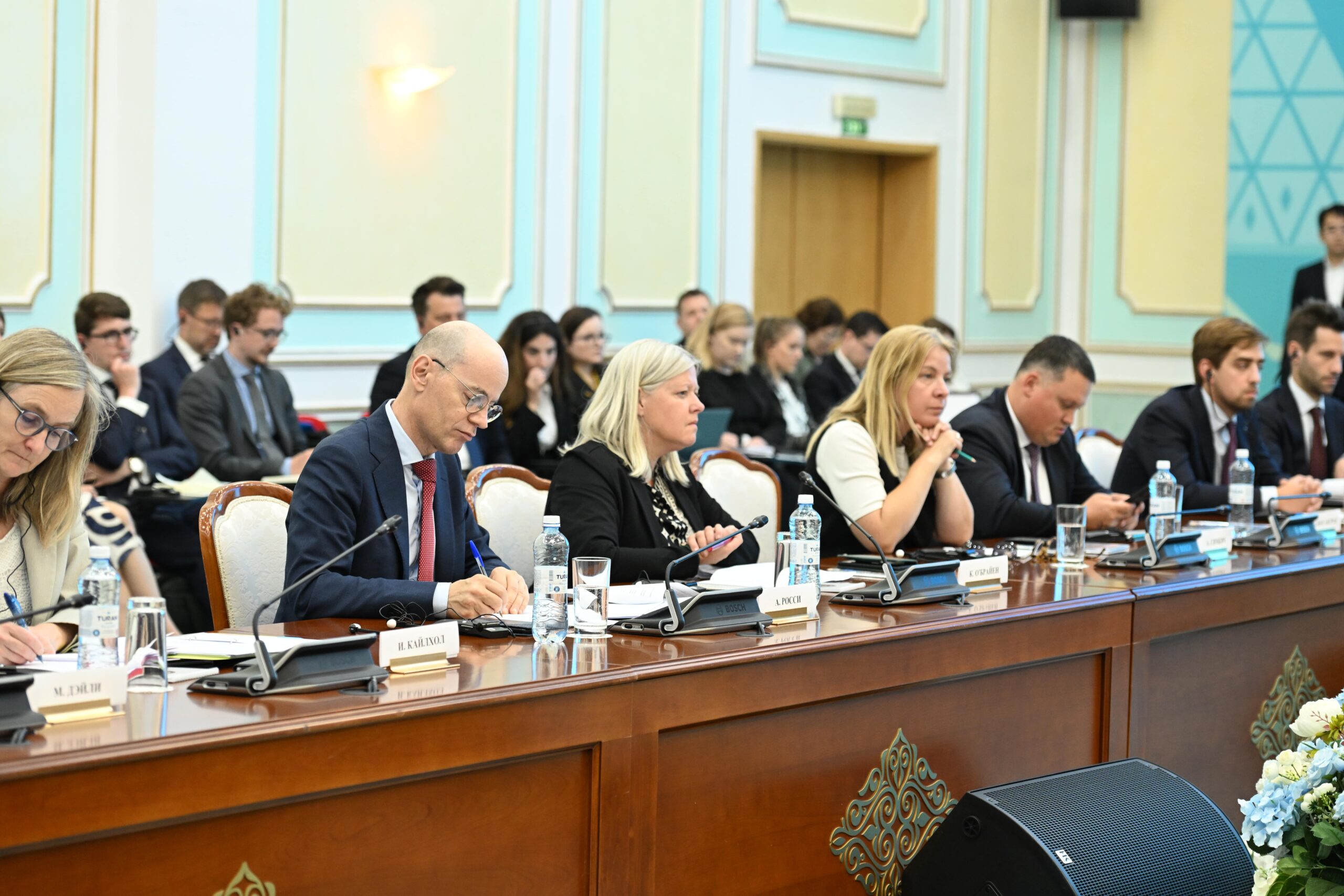 Визит делегации Рабочей группы COEST Совета ЕС: укрепление стратегического диалога с Казахстаном