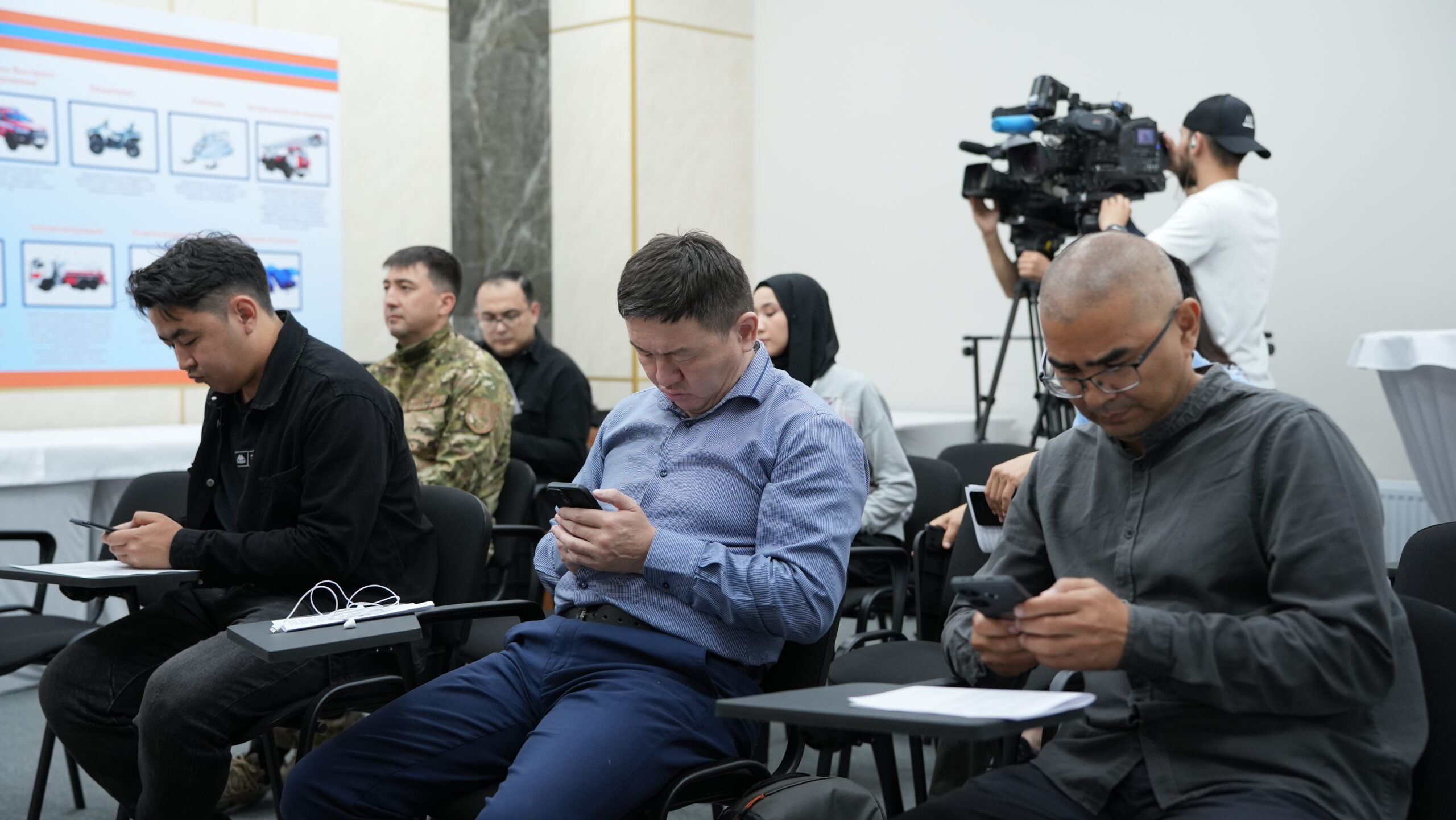 В МЧС состоялся брифинг о прохождении пожароопасного периода