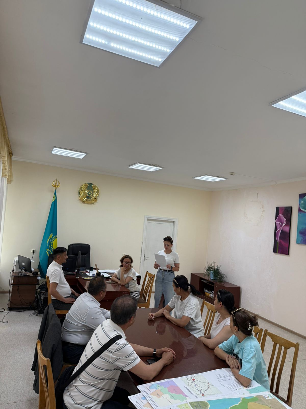 Круглый стол в поселке Шульбинск