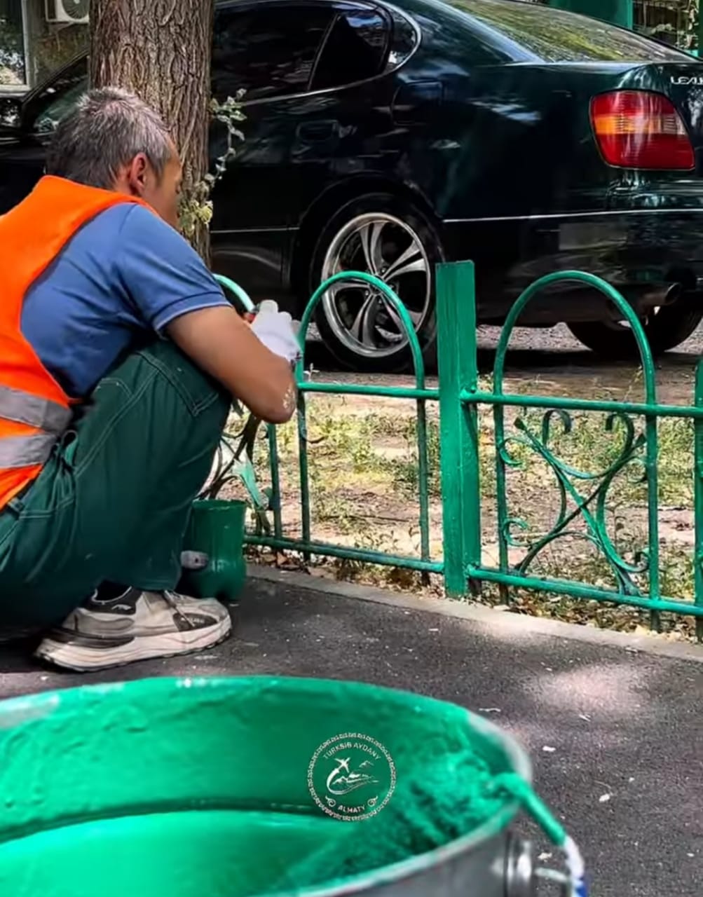 Рабочий объезд дворовых территорий