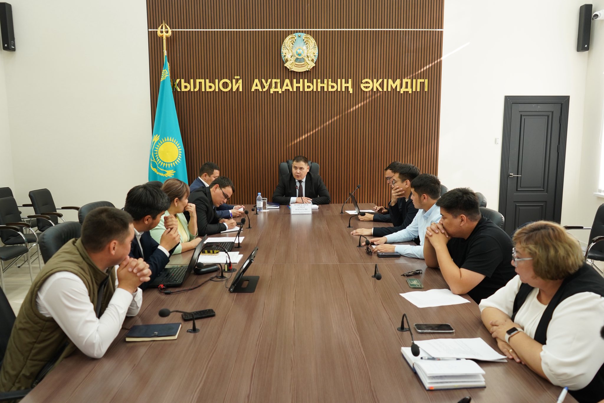 Проведено районное совещание в рамках акции «Чистый Казахстан»