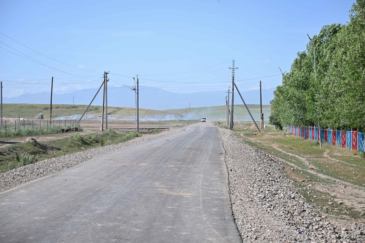Аким области посетил село Жанай