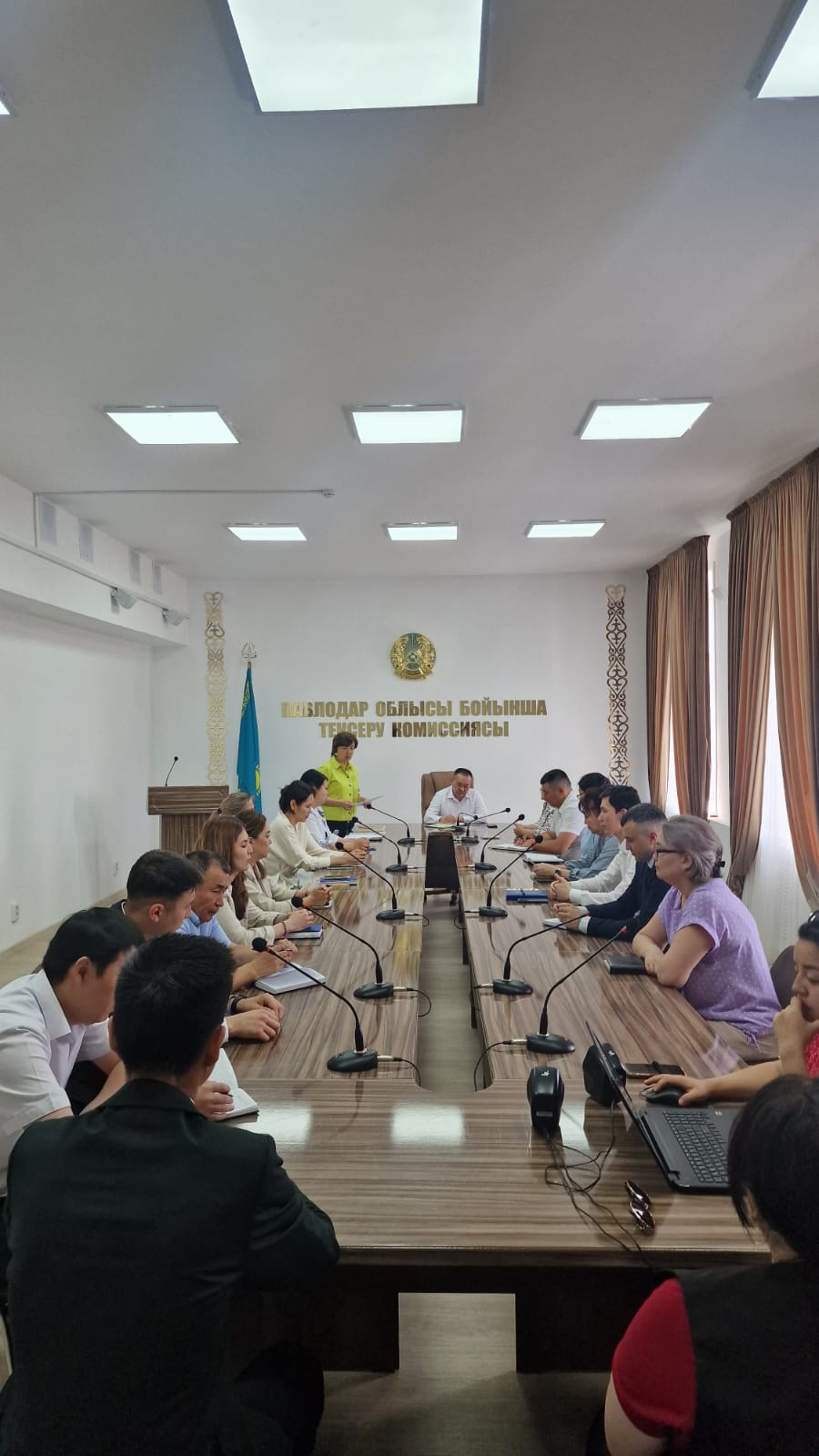 🔹23 июня 2025 года в Ревизионной комиссии по Павлодарской области прошло торжественное мероприятие, посвящённое празднованию Дня государственной службы Республики Казахстан.
