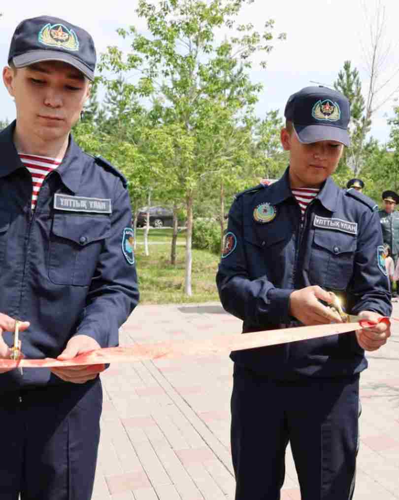 В столице открыли новый мурал «Ұлттық ұлан – ел айбыны»