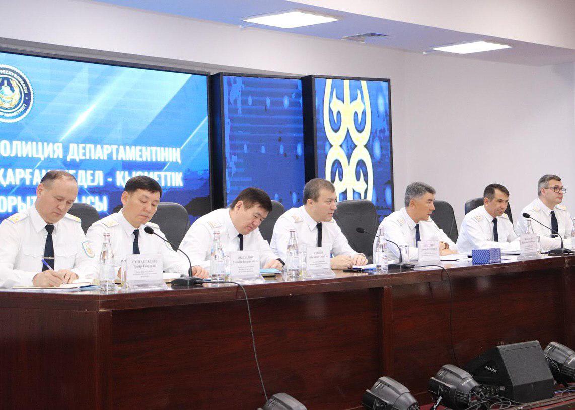 БҚО Полиция департаментінде екінші тоқсан жұмысы қорытындыланды
