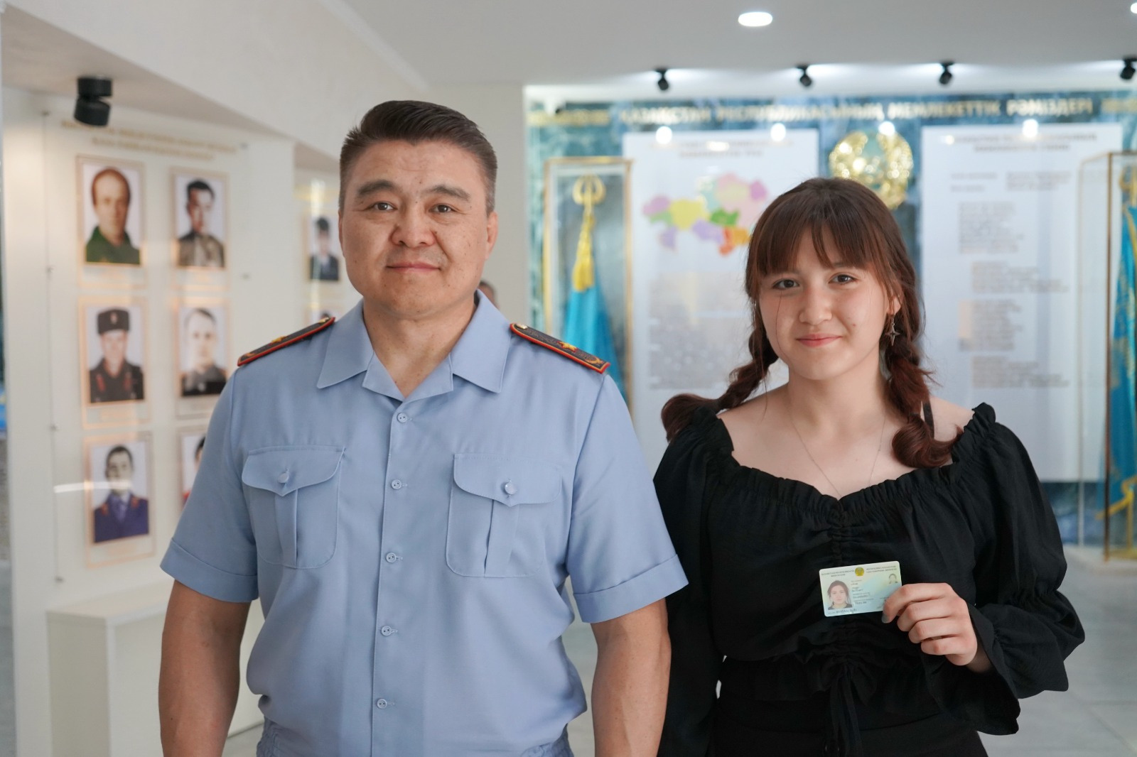 Масштабный челлендж «ATAZAN_AZAMAT_KZ» провели полицейские в СКО