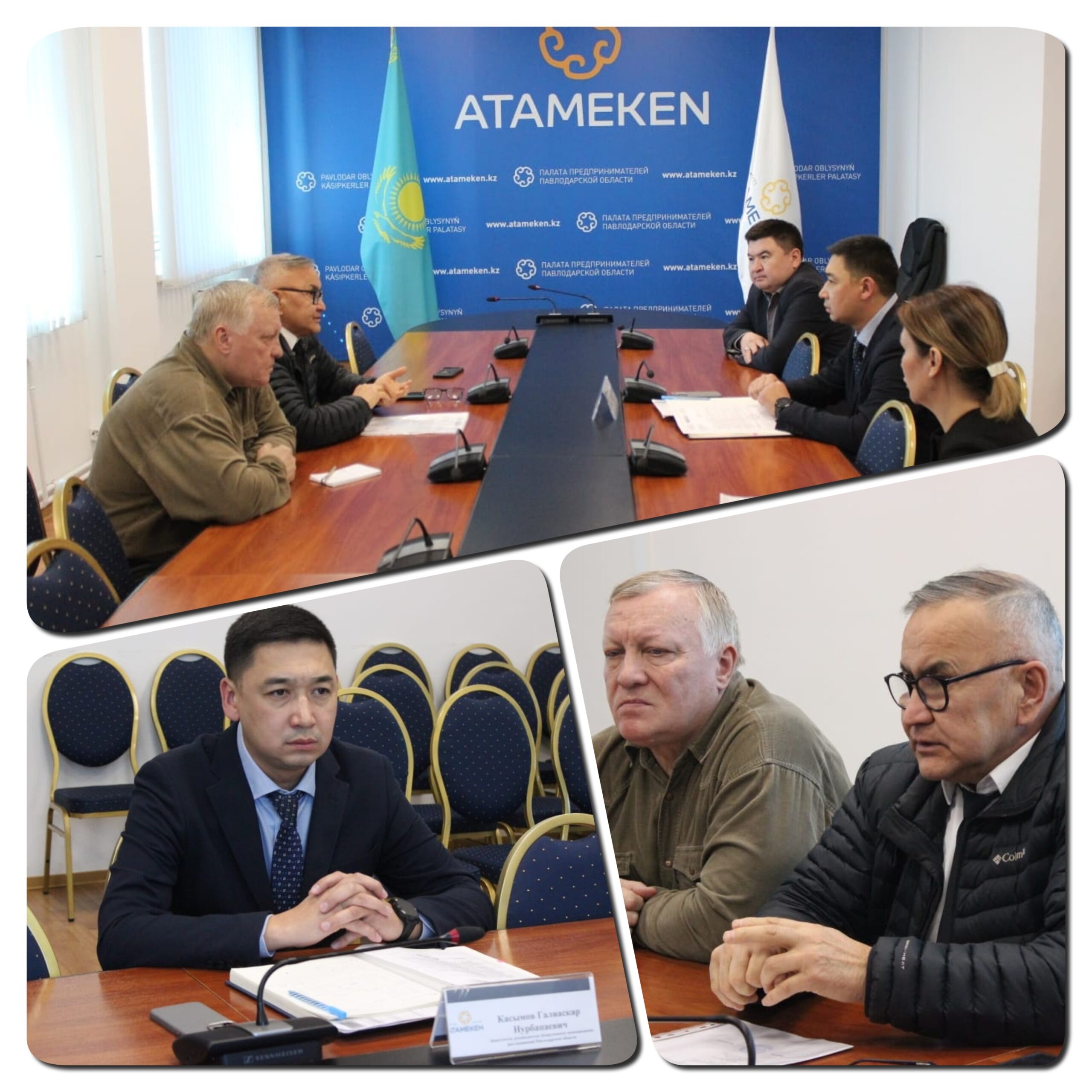 Руководство ДЭР по Павлодарской области провело личный приём на площадке РПП «Атамекен».
