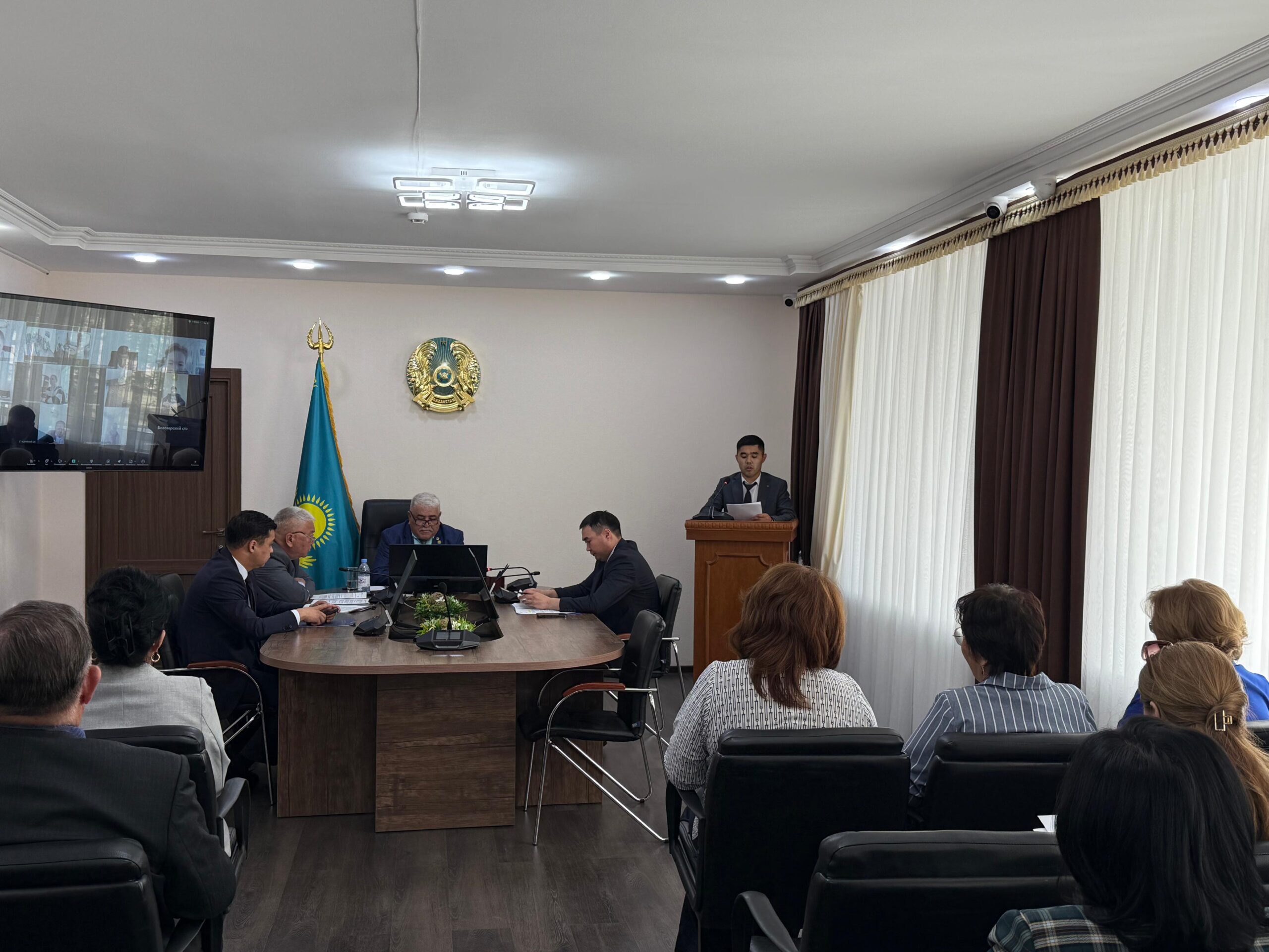 21 мая 2025 года состоялось третье заседание Общественного совета Костанайского района
