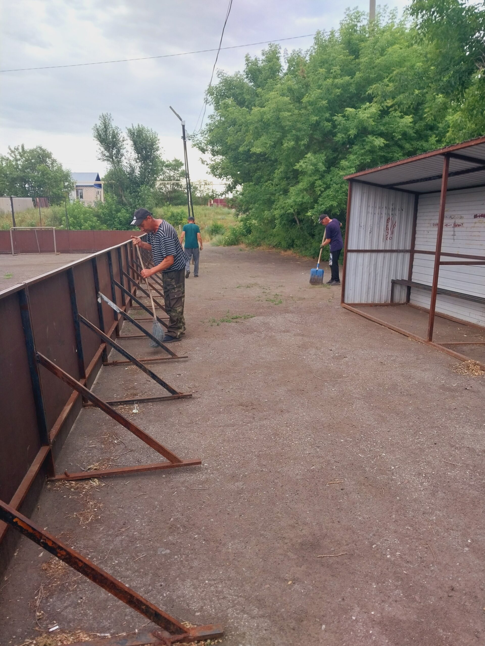 В рамках программы «Таза Қазақстан» продолжаются работы по благоустройству.
