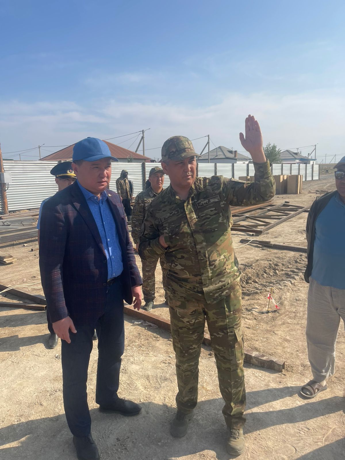 В Семее строится новое пожарное депо