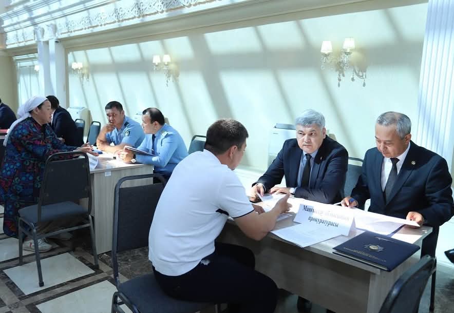 В Актау Единый день приема граждан посетили более 500 жителей
