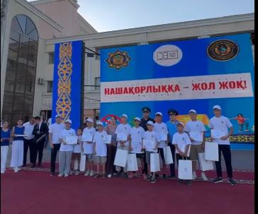 В Туркестанской области молодежь призвали к здоровому образу жизни