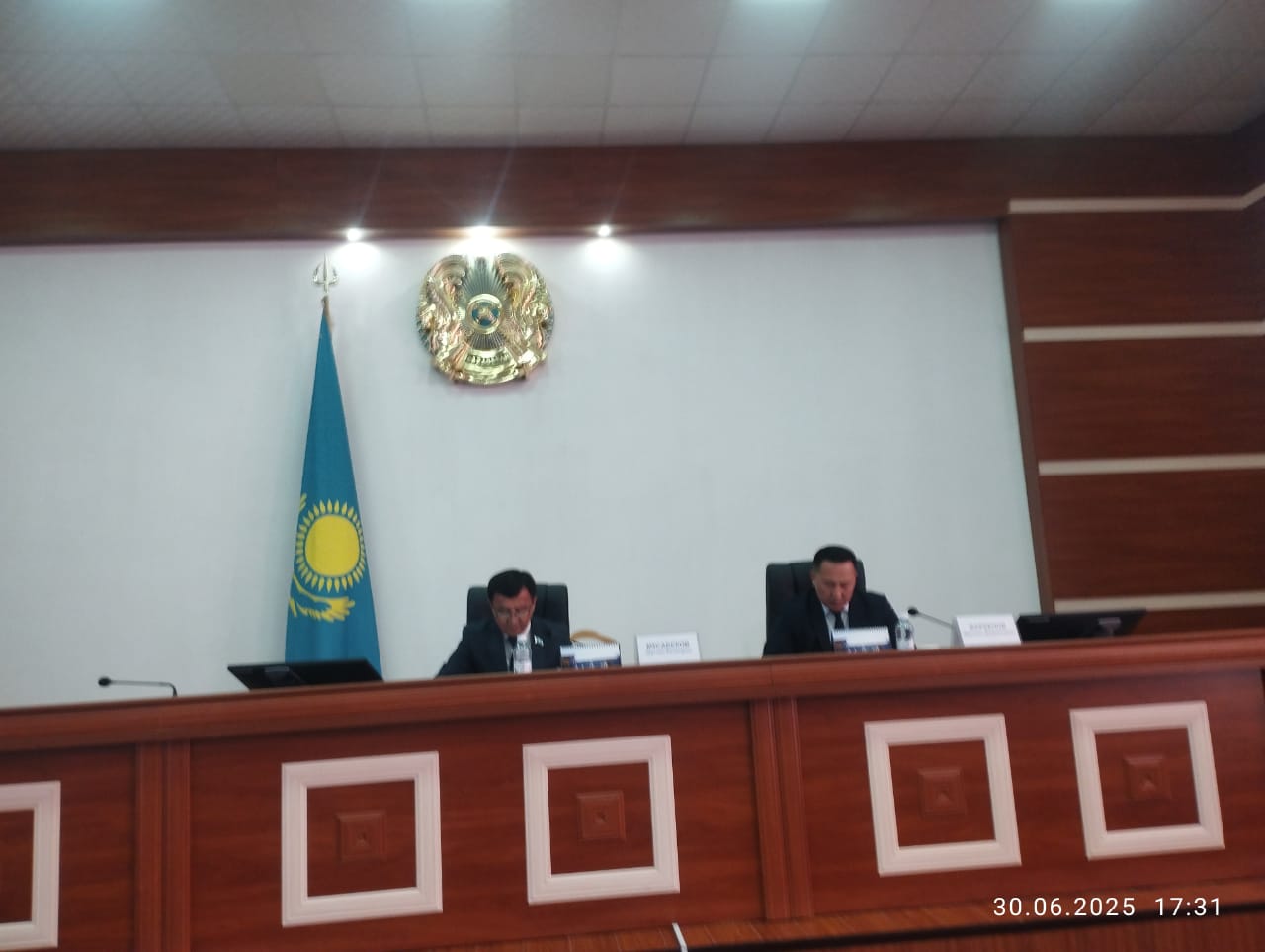 Состоялась очередная сессия Сарысуского районного маслихата