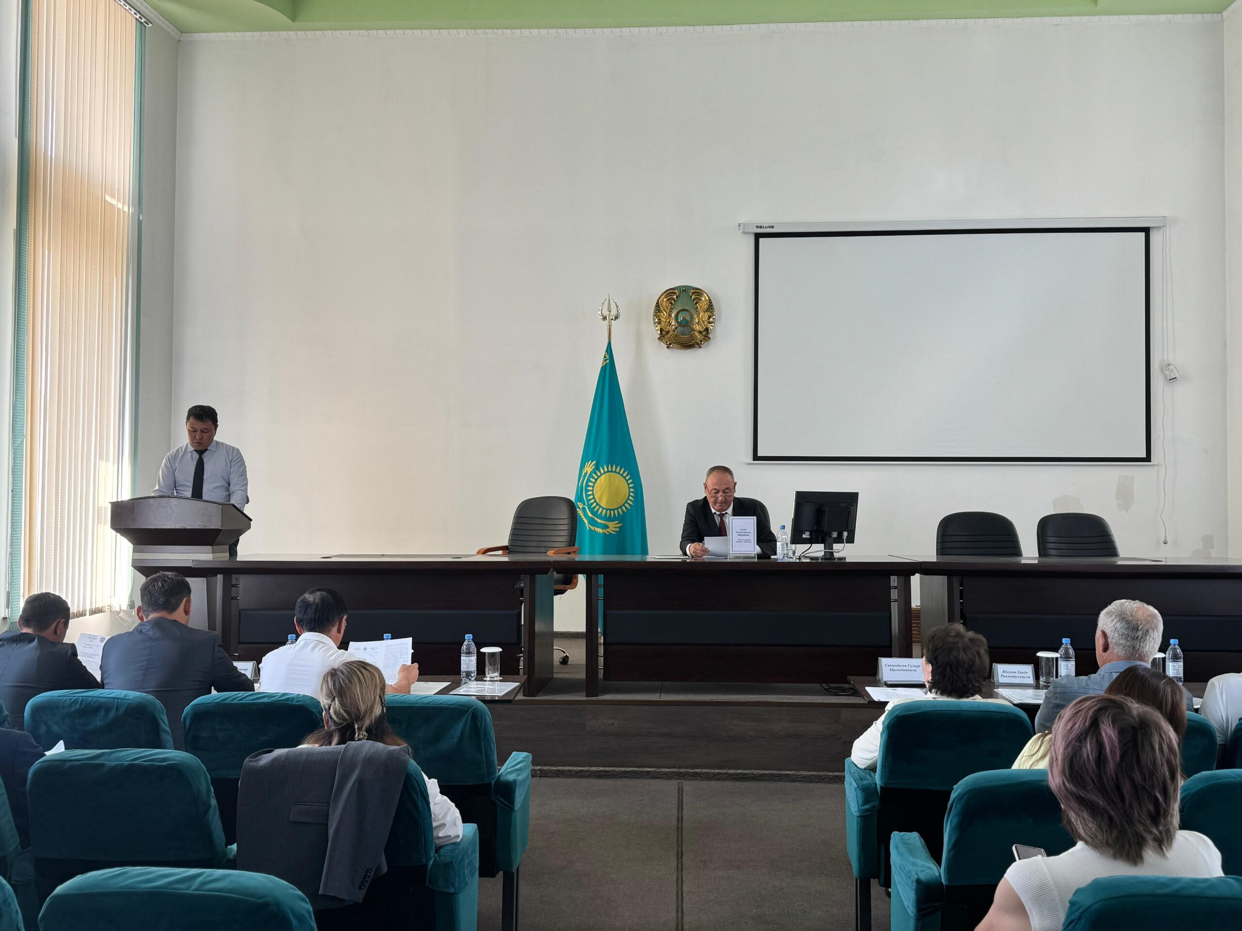 03 ИЮЛЯ 2025 ГОДА СОСТОЯЛАСЬ ОЧЕРЕДНАЯ ХХVІ СЕССИЯ АЯГОЗСКОГО РАЙОННОГО МАСЛИХАТА