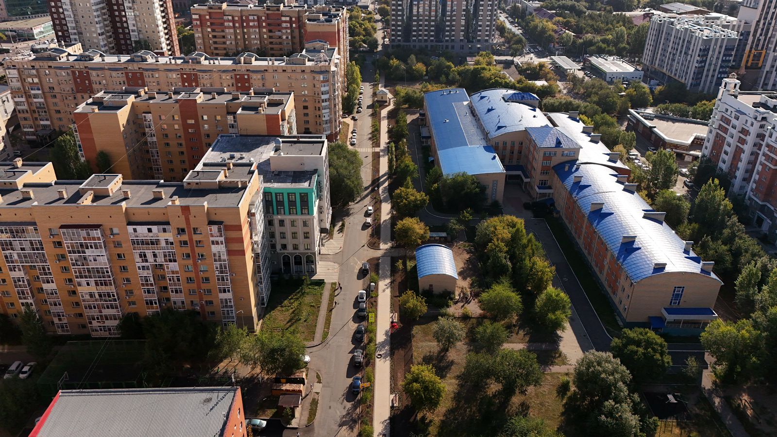 В СТОЛИЧНОМ РАЙОНЕ БАЙҚОҢЫР ПО УЛИЦЕ ГУМАРА КАРАША ПОЯВИЛАСЬ НОВАЯ АЛЛЕЯ