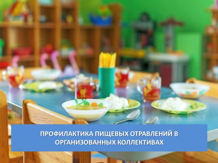 Профилактика пищевых отравлений в организованных коллективах