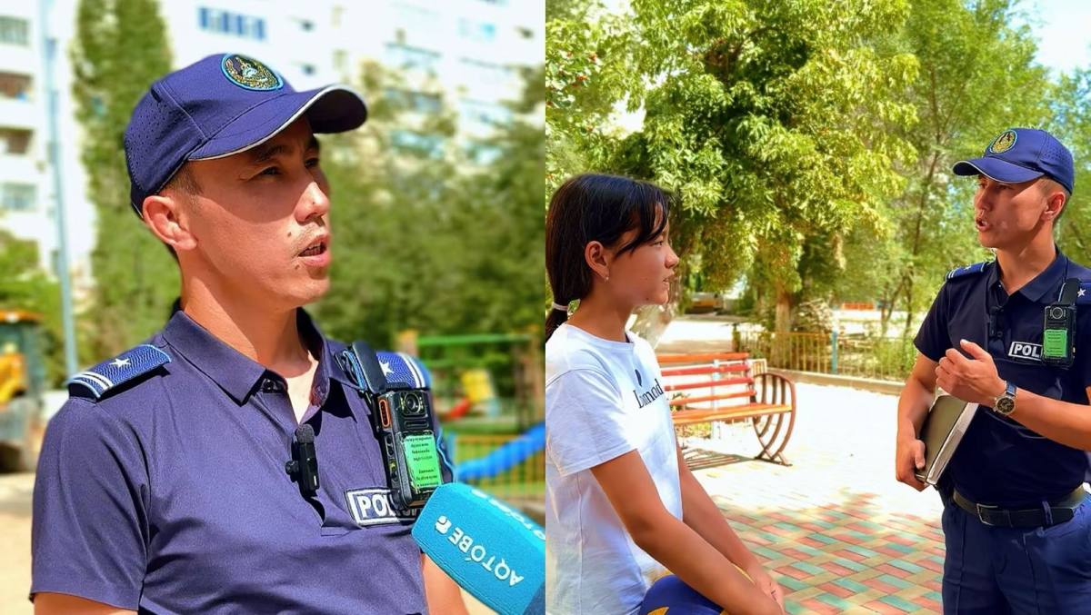 “Он нам как родной”: жители Актобе высоко оценили работу участкового инспектора