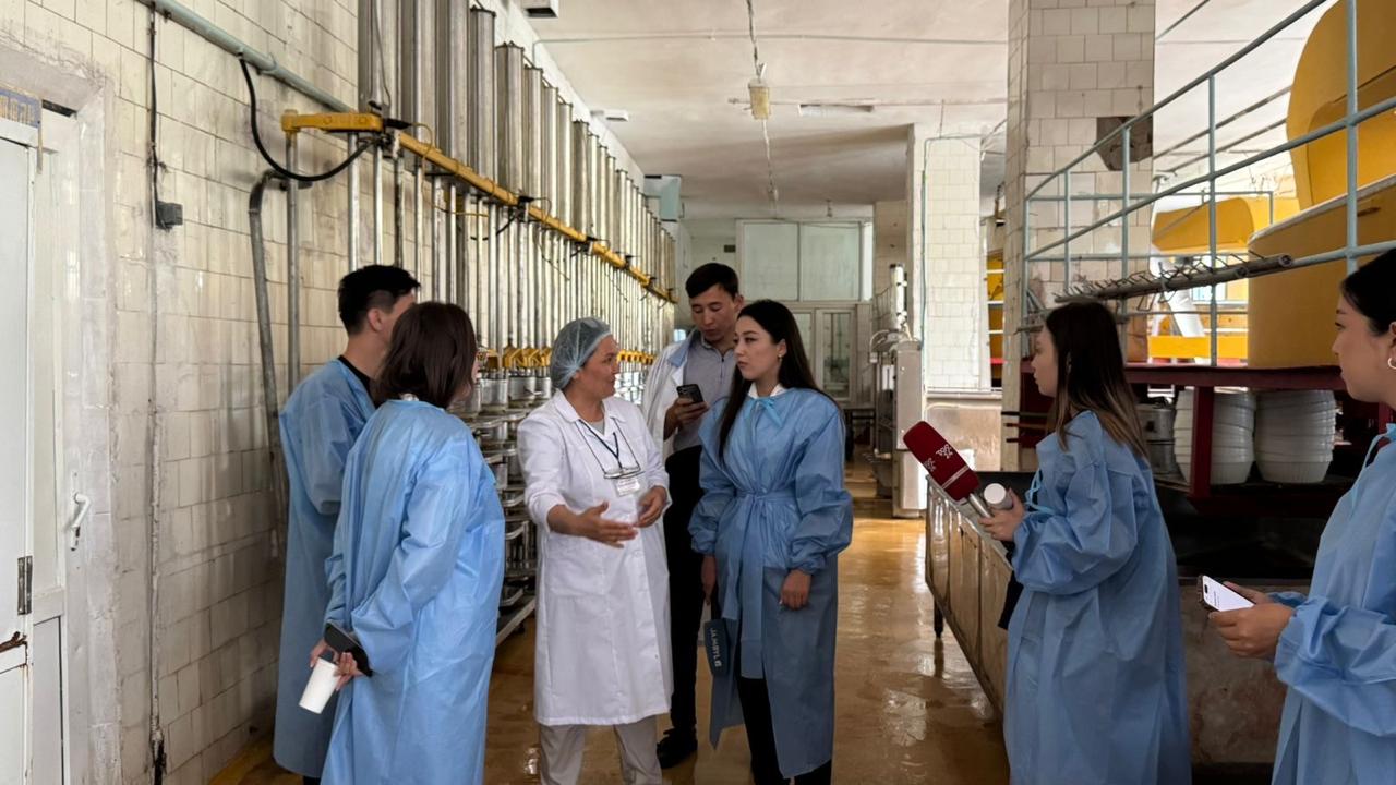 Пресс-тур в Меркенский район: представлен социальный и промышленный потенциал района