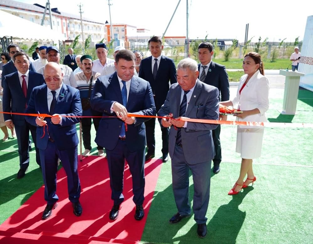 Представитель приняла участие в церемонии открытия реабилитационного центра “Шұғыла” в селе Орангай Сауранского района Туркестанской области