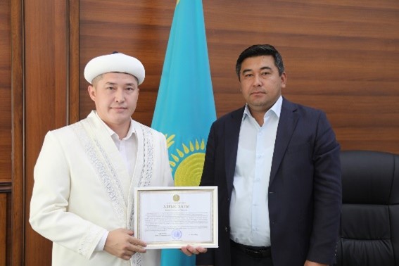 Главный имам назначен в Аральский район