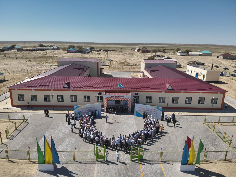 В Токабае открылась школа на 100 мест
