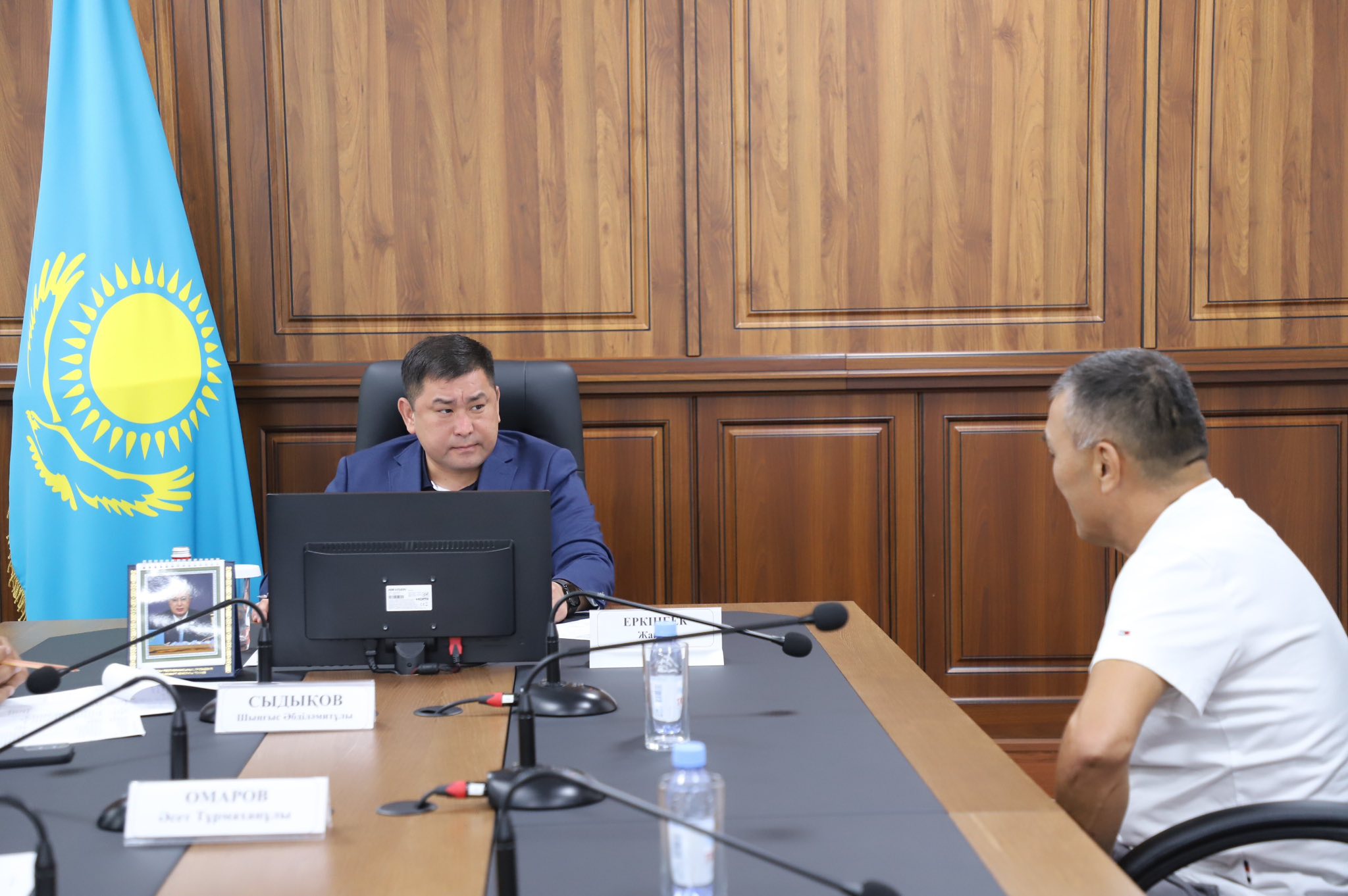Аудан әкімі тұрғындарға жеке қабылдау өткізді