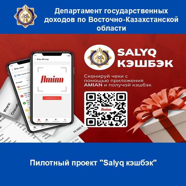 Пилотный проект “Salyq кэшбэк”
