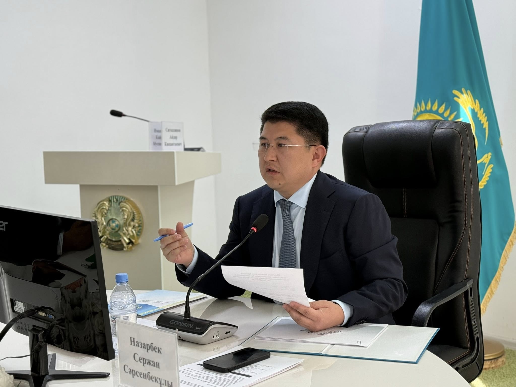 В Жамбылской области прошло аппаратное совещание по вопросам развития здравоохранения