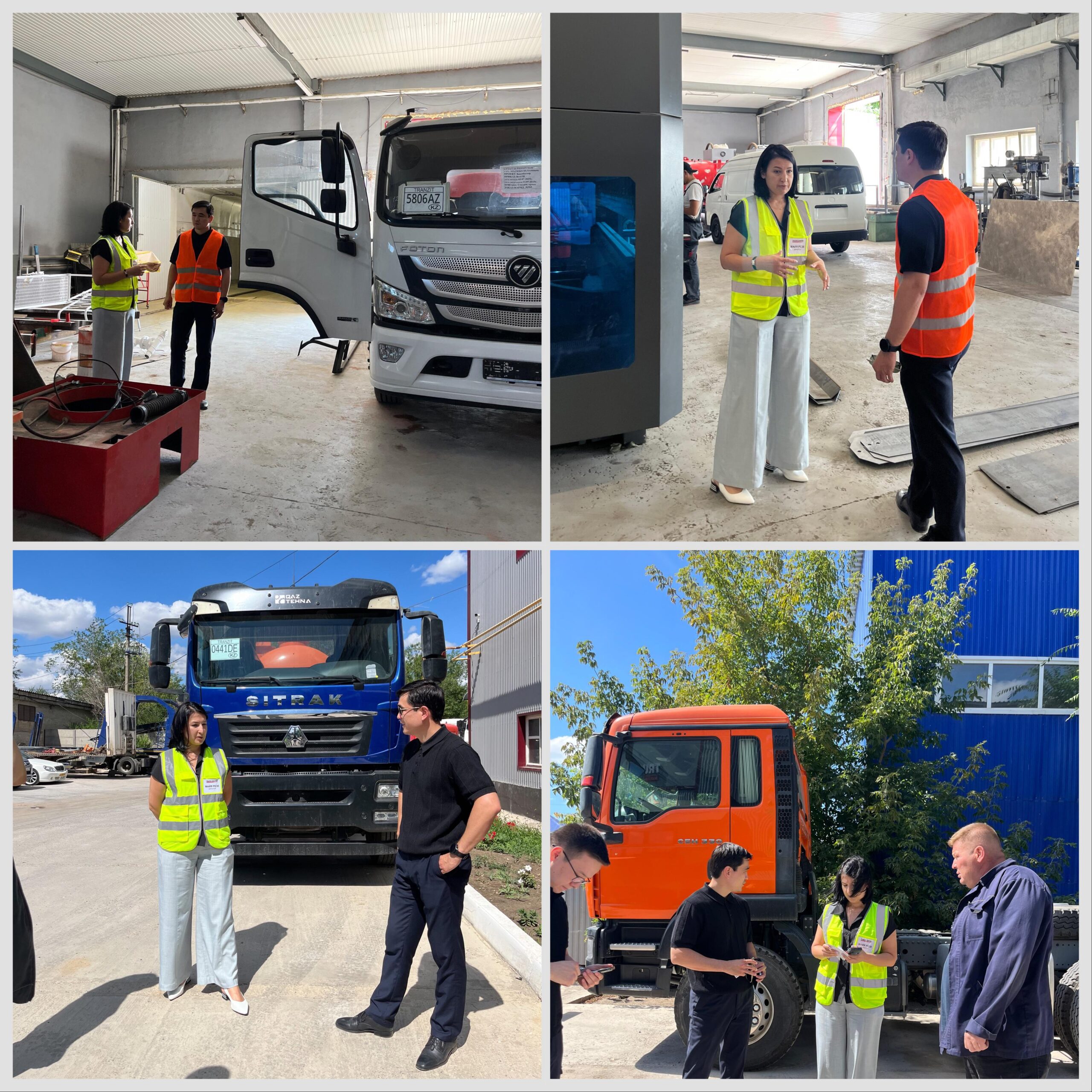 Сегодня состоялась рабочая встреча с представителями ТОО “Truck Center”.
