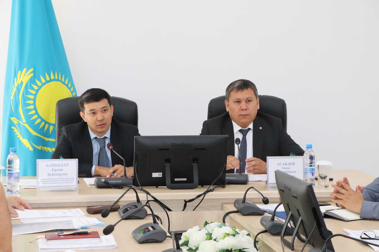 В Жуалынском районе проведено собрание межведомственной рабочей группы по вопросам призыва
